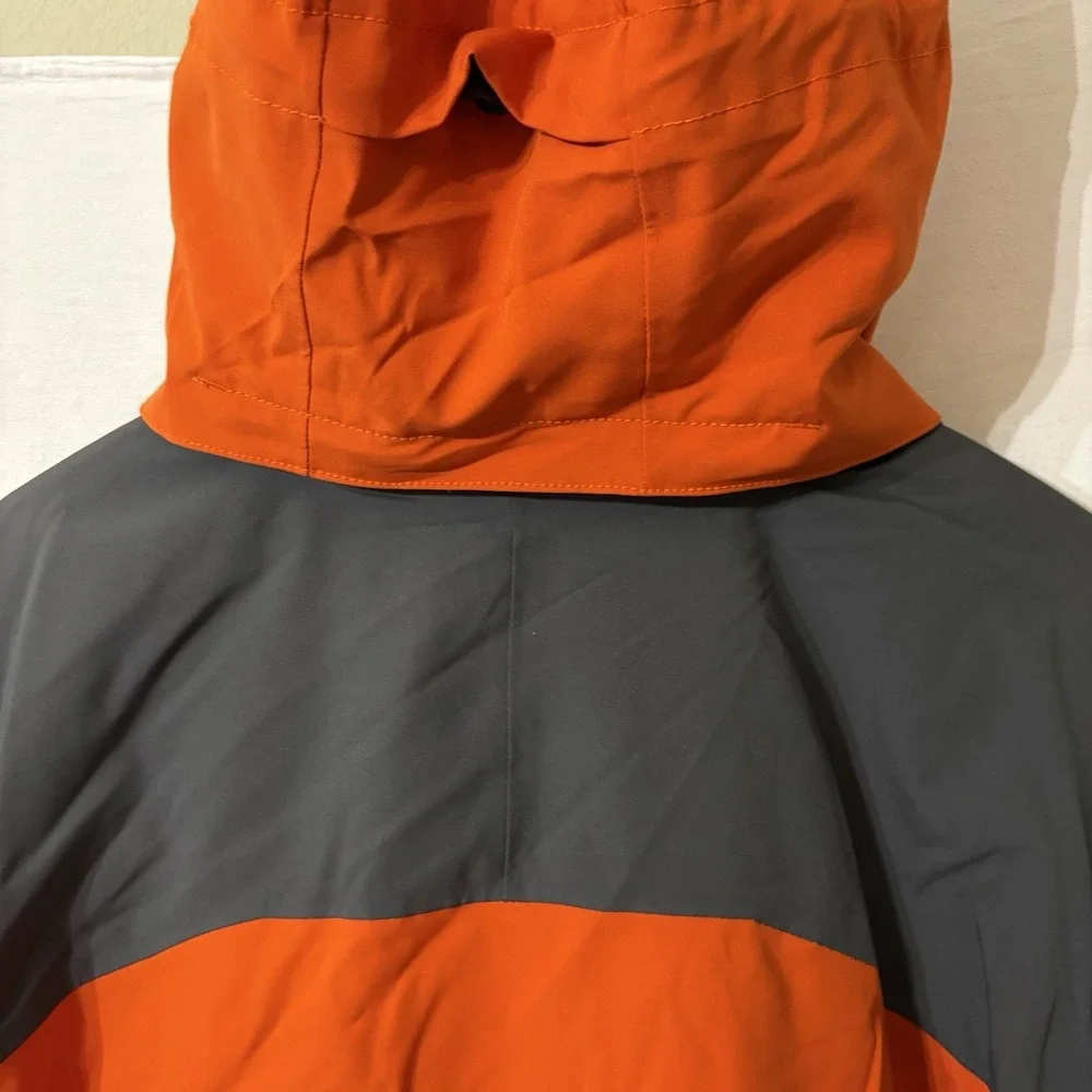 Eddie Bauer‎ Men's All-Mountain 3-In-1 Jacket Vibrant Orange WeatherEdge Plus XL